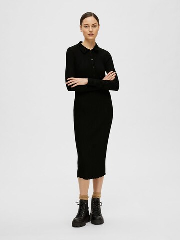 SELECTED FEMME Kleid in Schwarz