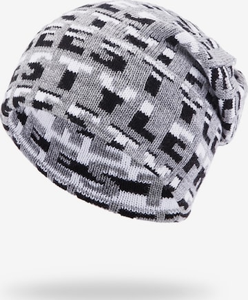 Bonnet Marhatter en gris : devant