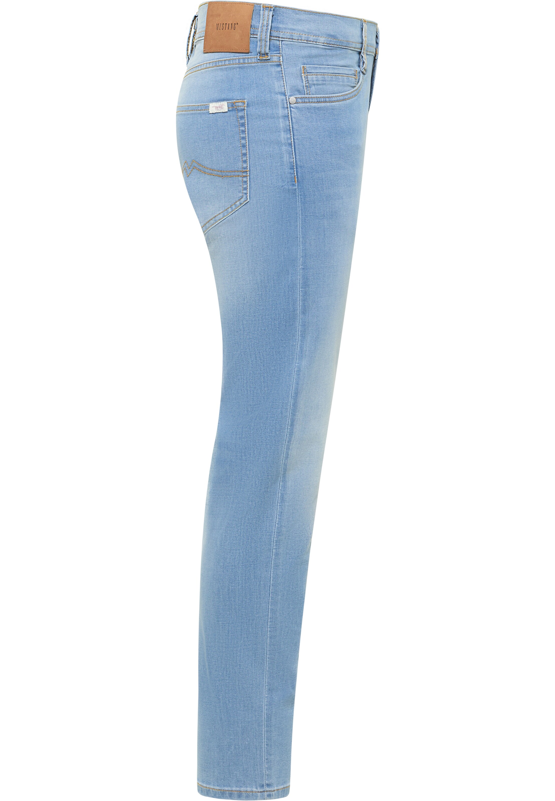 MUSTANG Slimfit Hose 'Style Oregon' in Blau