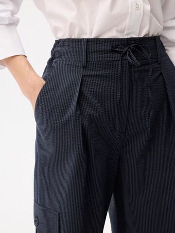 Regular Pantalon à pince adl en bleu