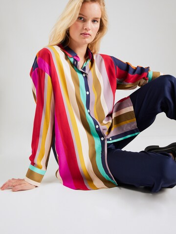 SEIDENSTICKER - Blusa 'Schwarze Rose' en Mezcla de colores