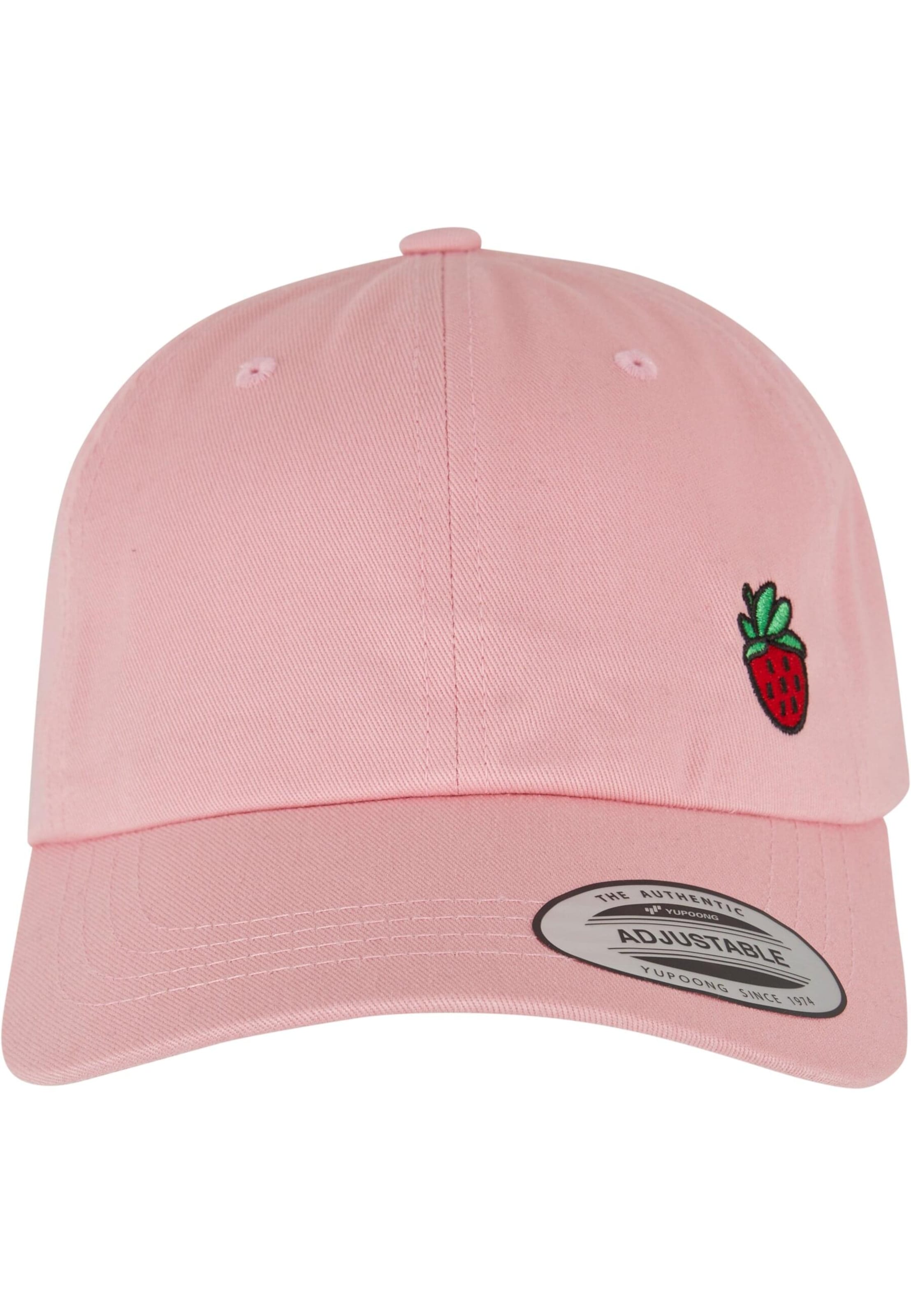Cappello da baseball di Miss Tee in rosa: frontale