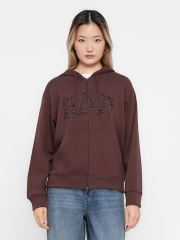 GAP Collegetakki 'Heritage' värissä ruskea: etupuoli