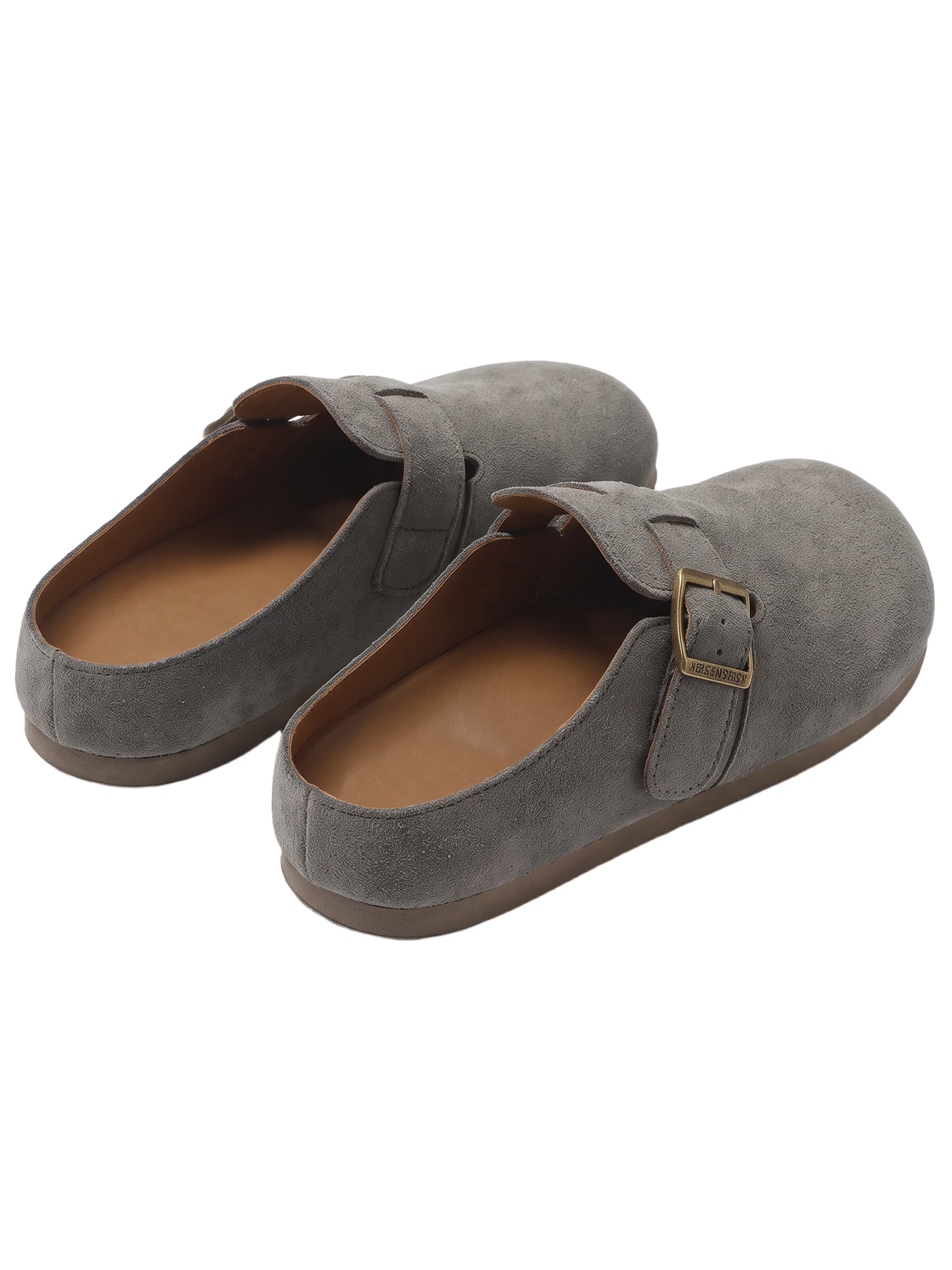 BONVERANO Mules in Grey