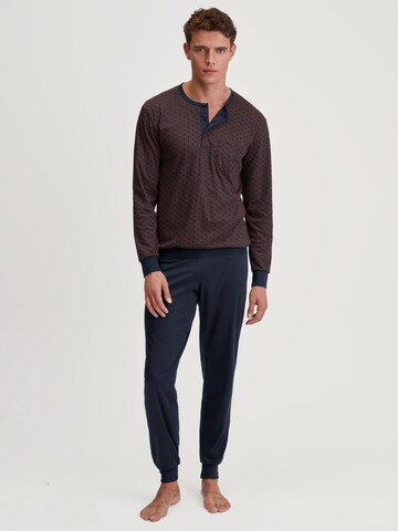 CALIDA Pyjama lang 'Relax Choice'‌‌‌‌‌‌‌‌ in Blau