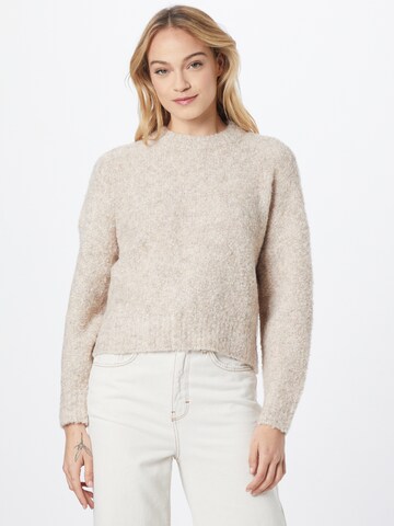 PIECES - Jersey 'Catherine' en beige: frente