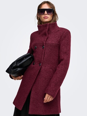 Cappotto di mezza stagione 'NEWSOPHIA' di ONLY in rosso