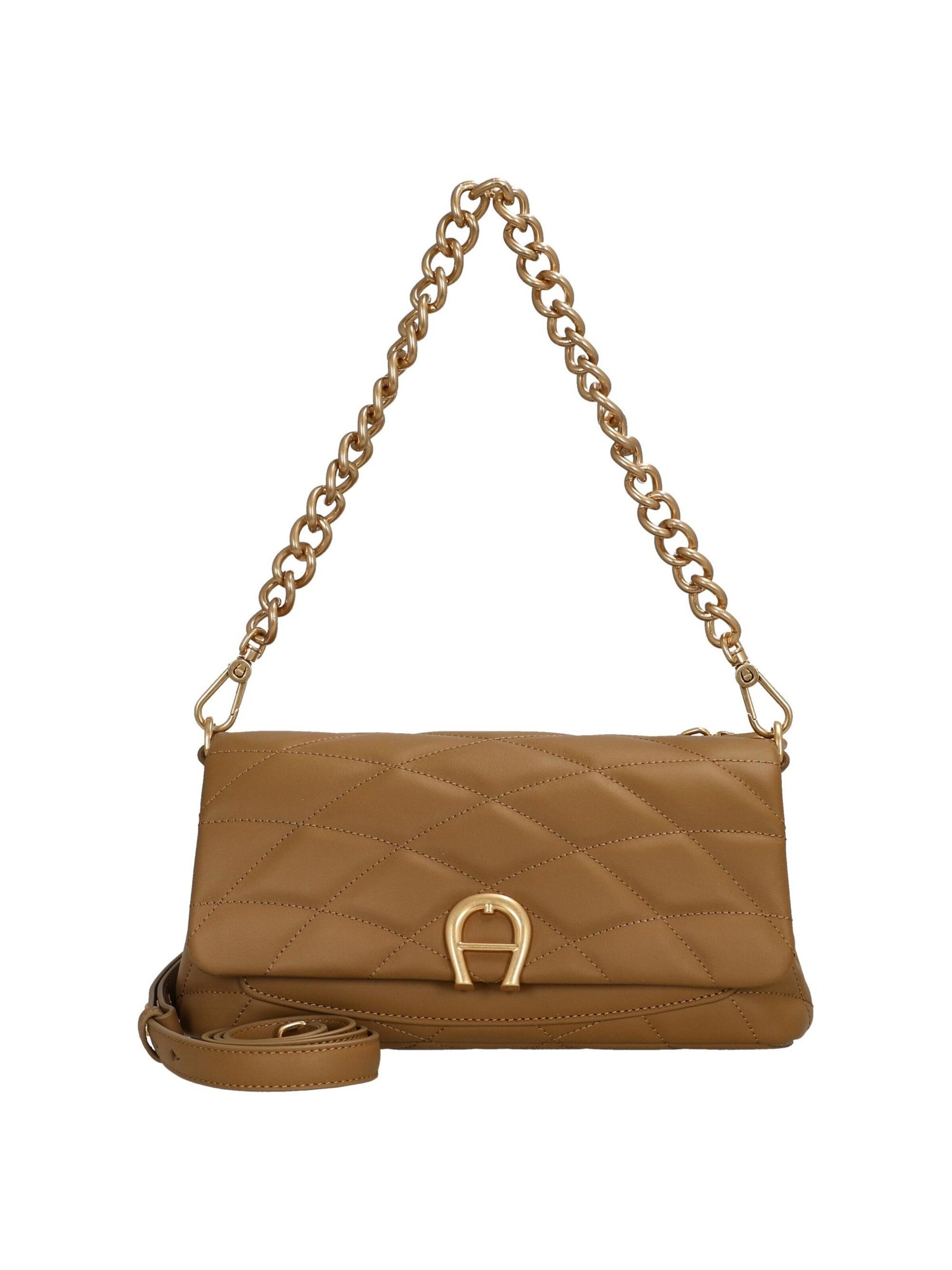 AIGNER Schultertasche‌‌‌‌‌‌‌‌‌ in Braun: Vorderseite