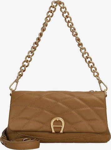AIGNER Schultertasche in Braun: Vorderseite
