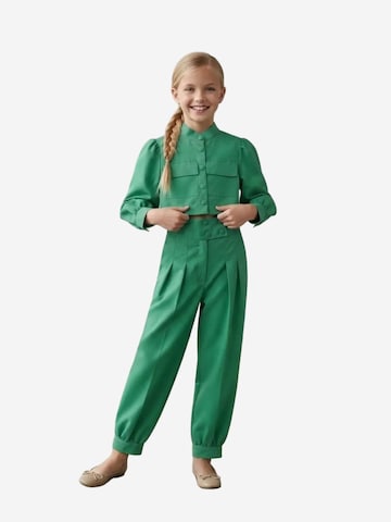 Set di Hilal Akinci Kids in verde: frontale