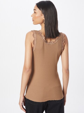 Fransa Top in Brown