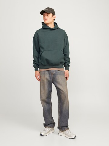Felpa 'JJEUrban Edge' di JACK & JONES in verde
