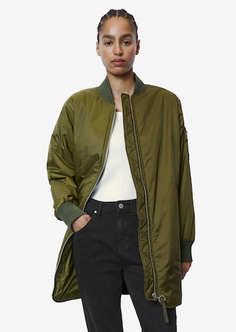 Marc O'Polo DENIM Between-Seasons Coat in Green: front