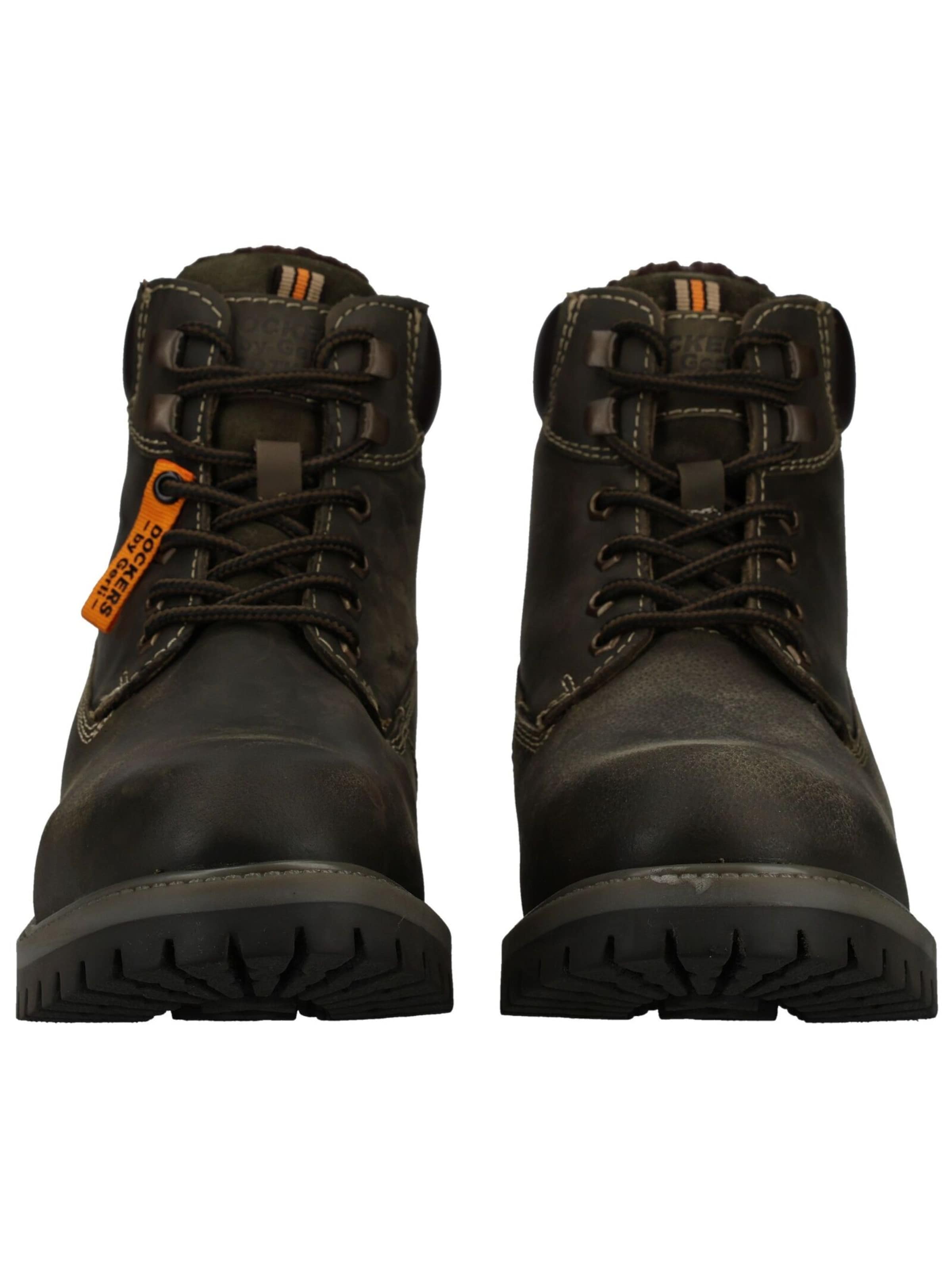Dockers by Gerli Veterlaarzen in Groen: voorkant