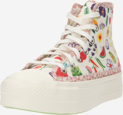 CONVERSE Baskets hautes 'Chuck Taylor All Star Lift' en coquille d'oeuf, Vue avec produit