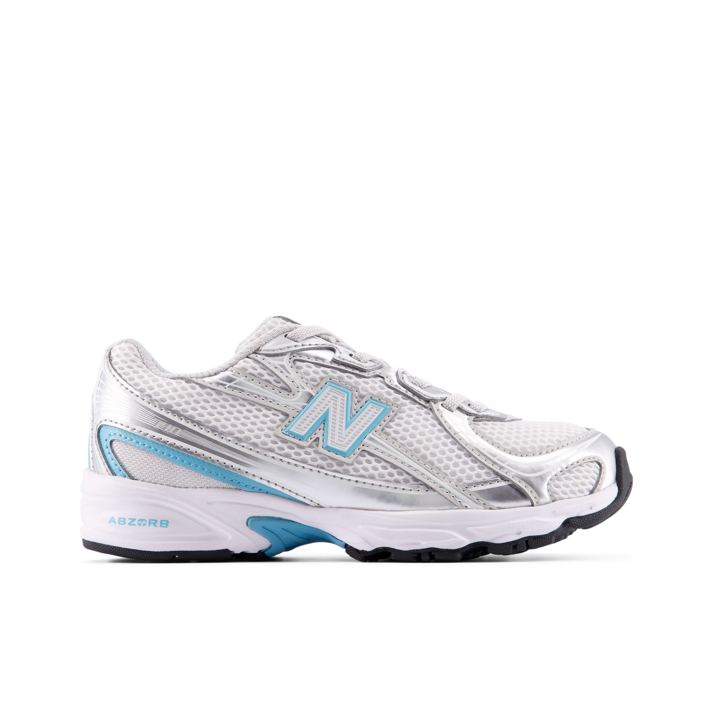 Baskets '740 Bungee Lace' new balance en argent