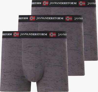 Jan Vanderstorm Boxer shorts ' Norik ' in Dark grey, Item view