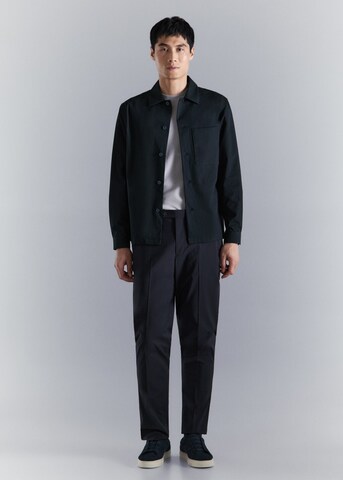 MANGO MAN Between-Season Jacket 'Stefan' in Blue