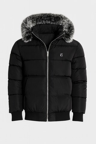 Gianni Kavanagh Winterjacke in Schwarz: Vorderseite