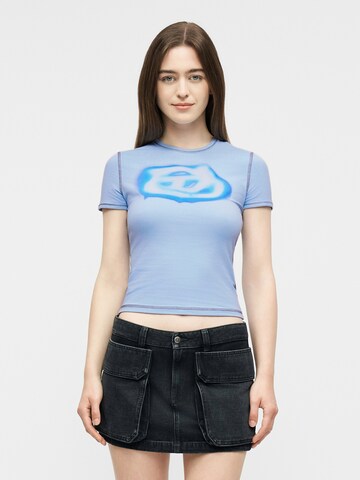 DIESEL Póló - kék: elől