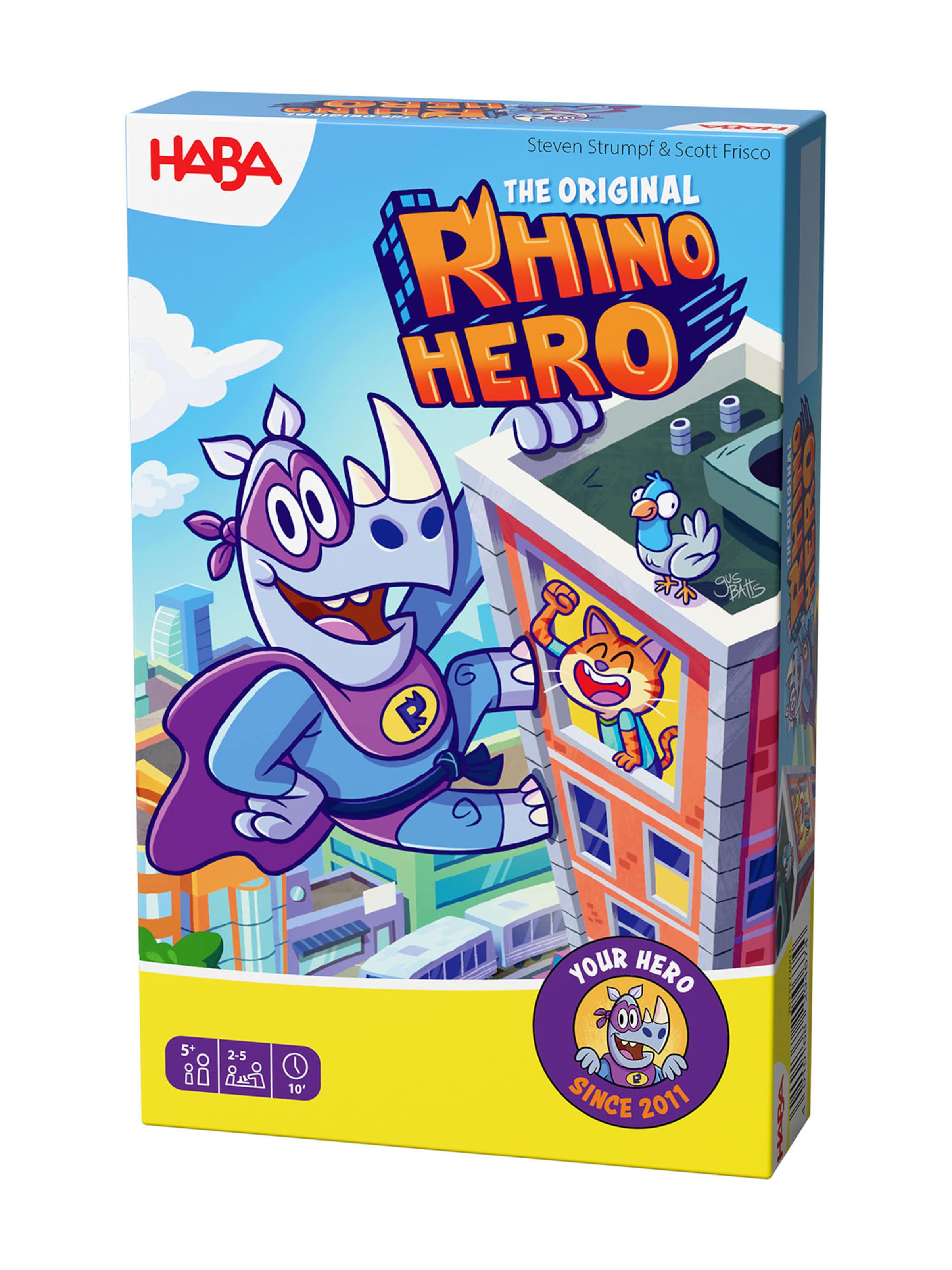 HABA Spel ' Rhino Hero & Nice Ice ' in Gemengde kleuren