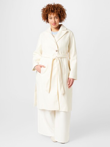 Cappotto di mezza stagione di Dorothy Perkins Curve in beige: frontale