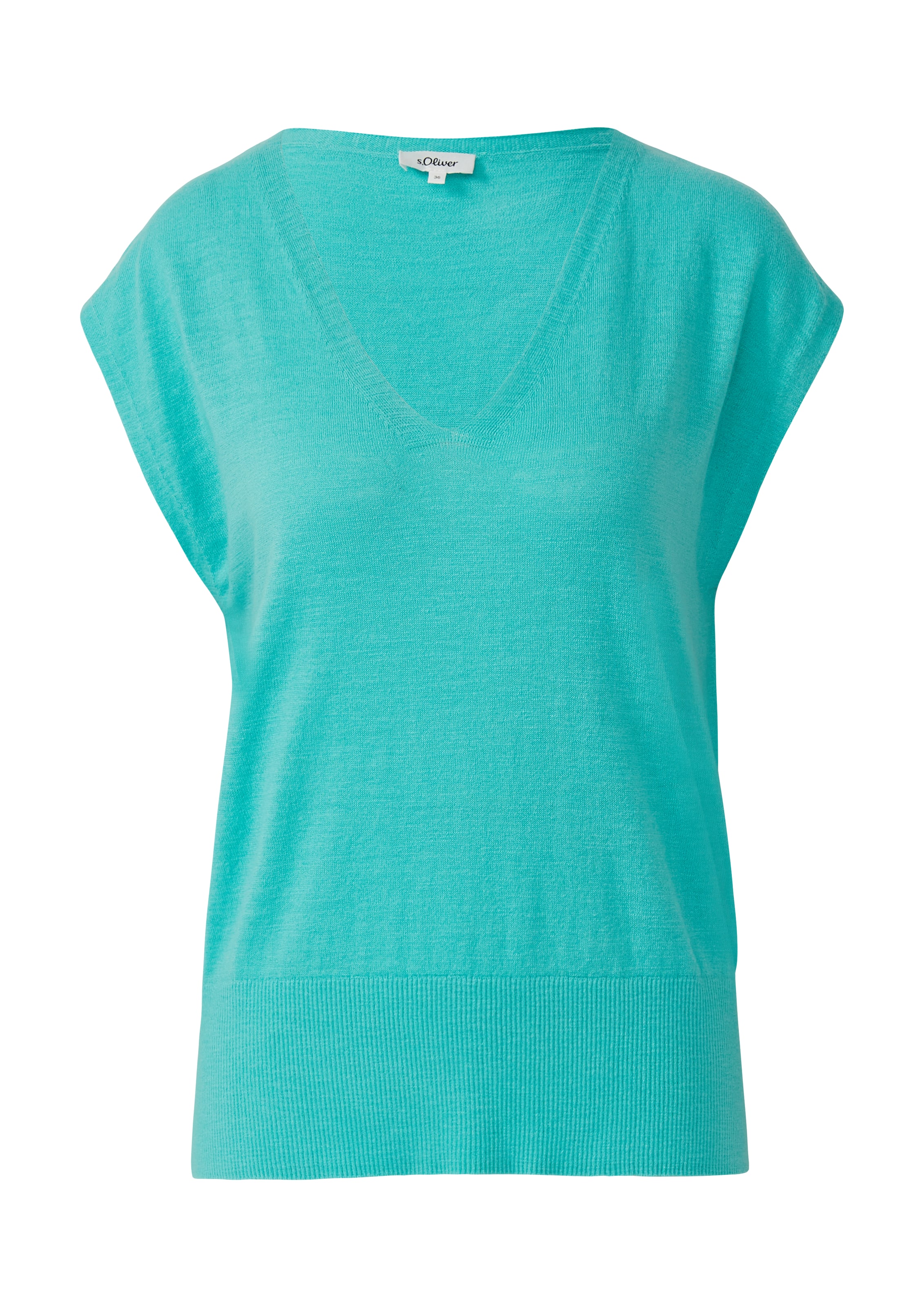 s.Oliver Pullover in Grün: Vorderseite