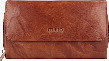 mano Wallet 'Donna Aurona' in Brown: front