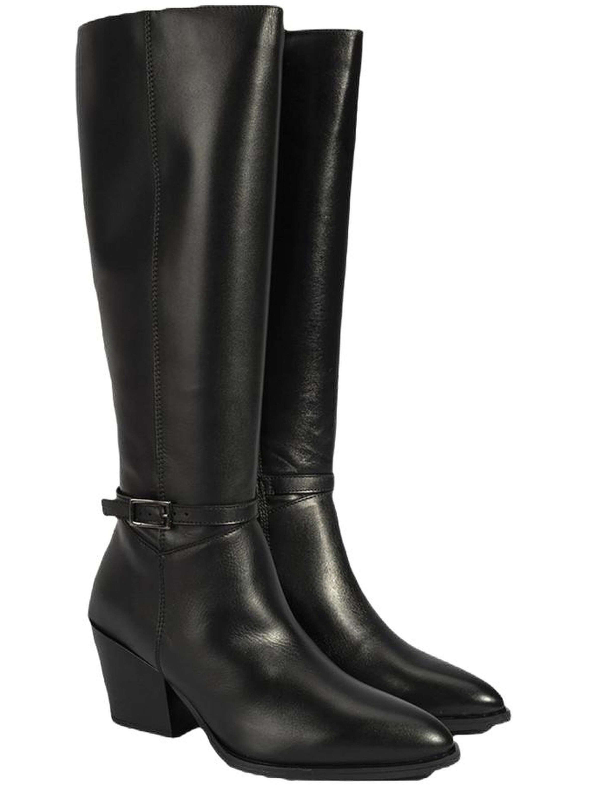 Desa Stiefel‌‌‌‌‌ in Schwarz: Vorderseite