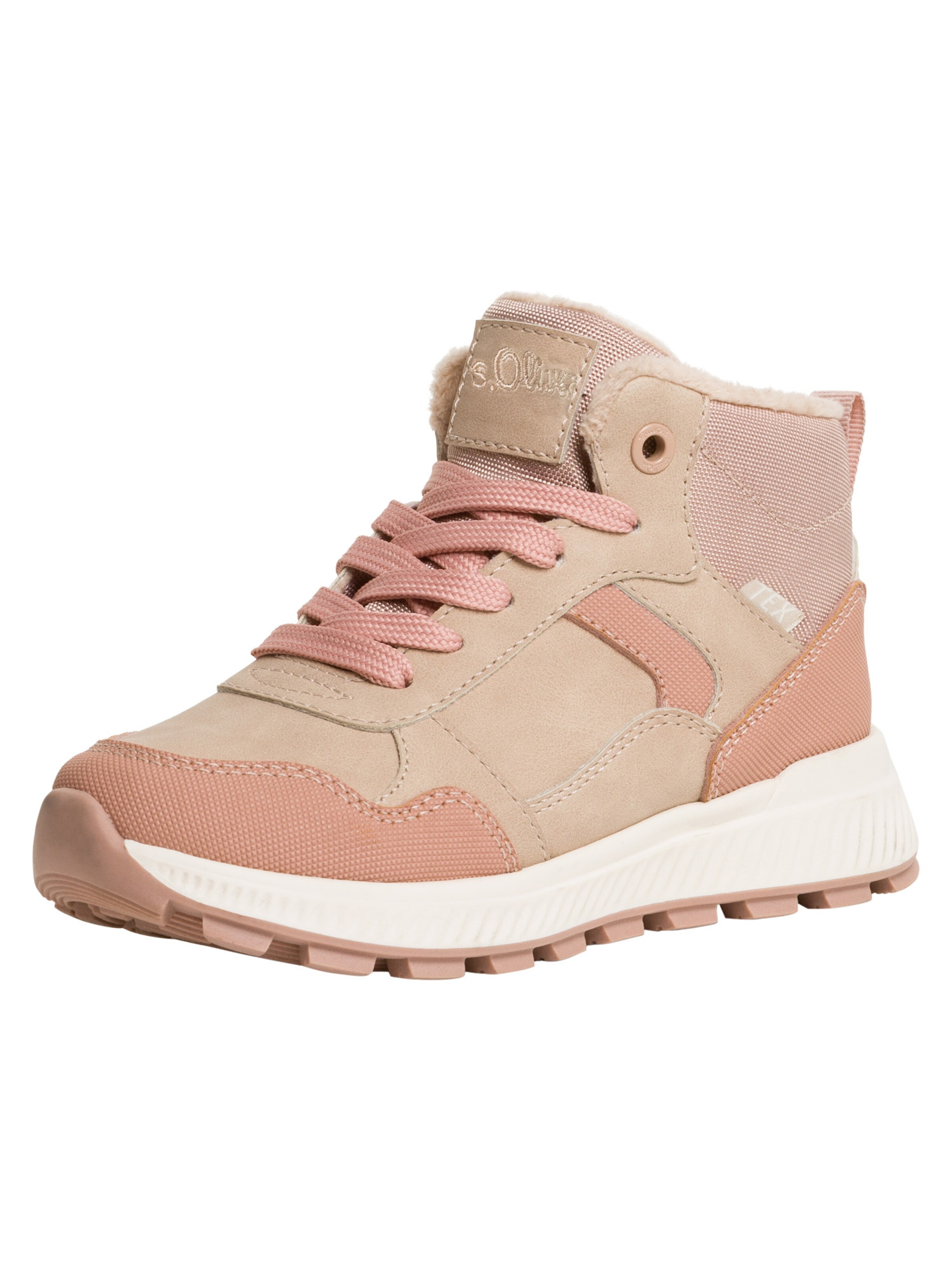 s.Oliver Boot in Pink: front