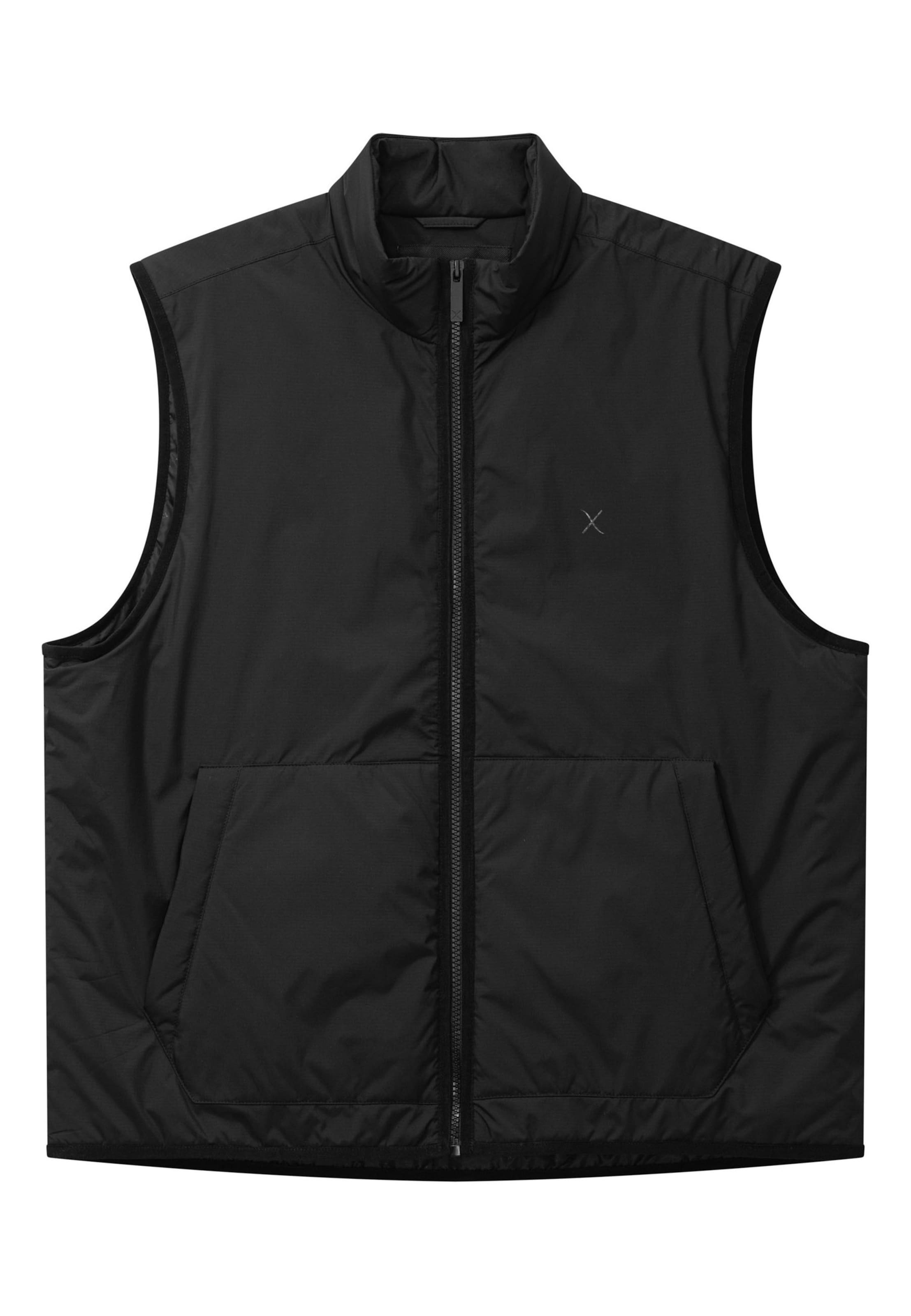 Clean Cut Copenhagen Vest 'Charly' in Black: front