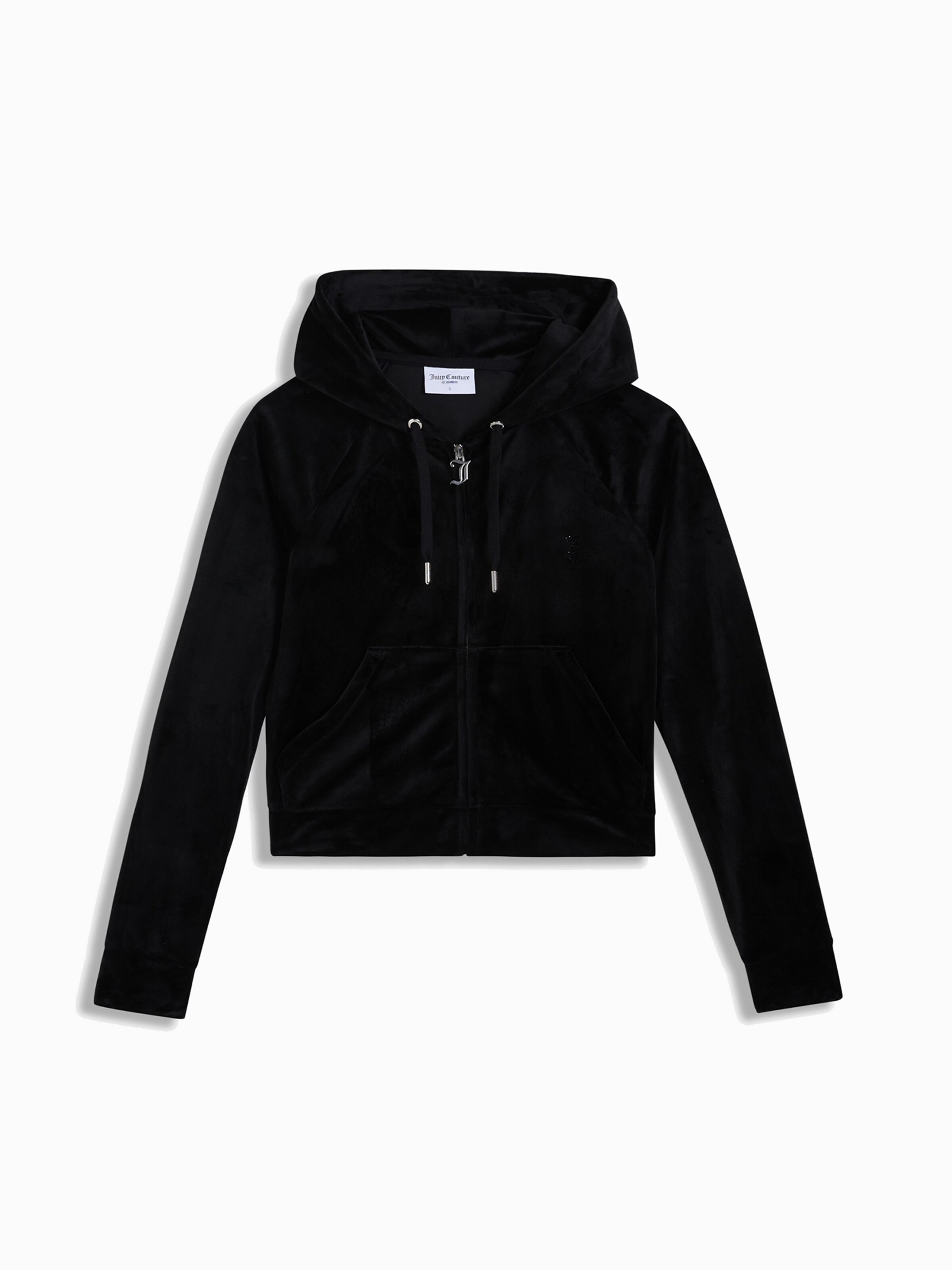 Pullover extra large di Juicy Couture in nero: frontale