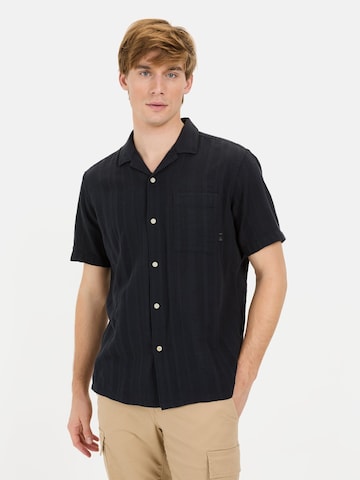 CAMEL ACTIVE Regular fit Button Up Shirt in Blue: front