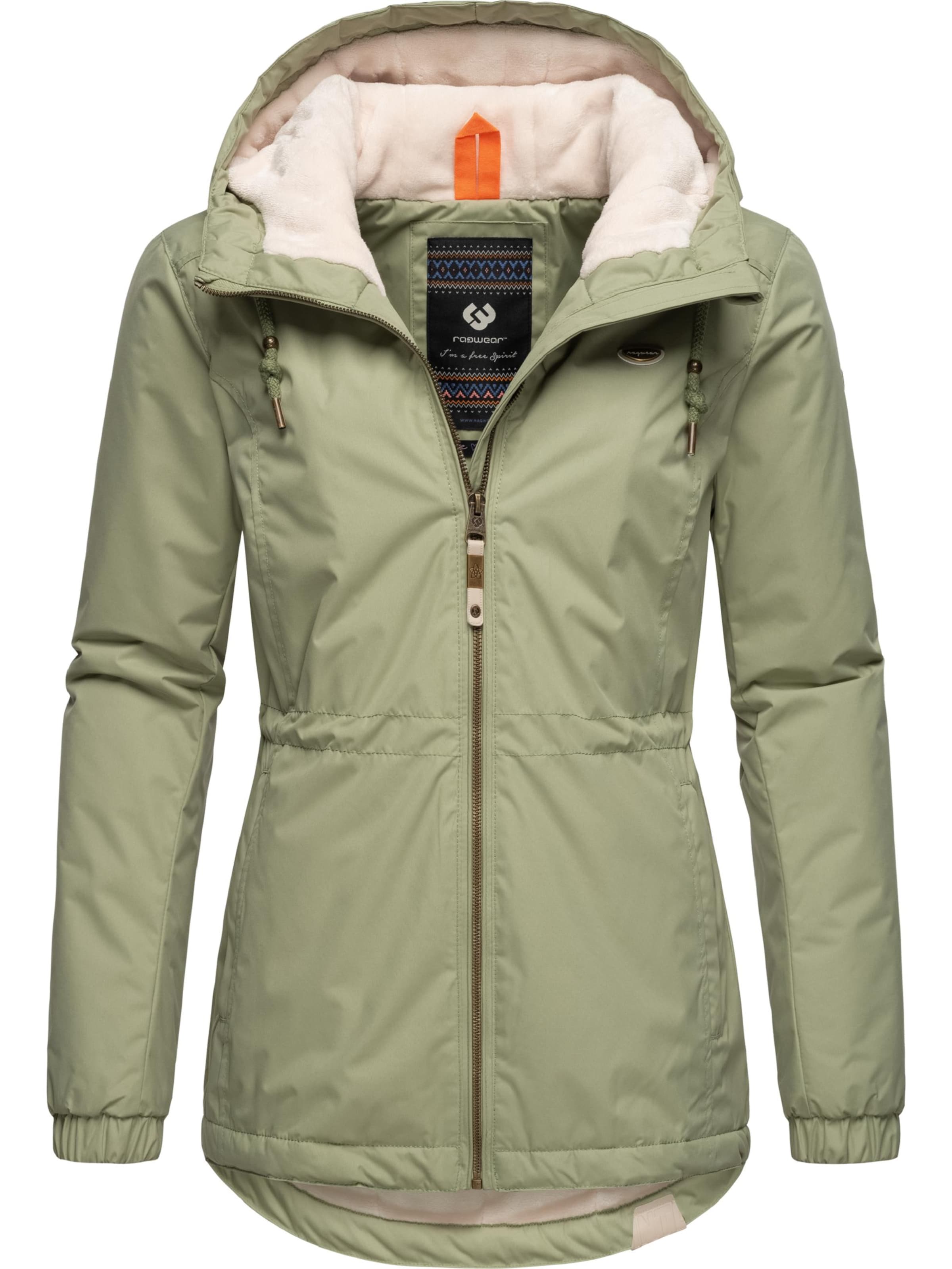 Ragwear Зимняя парка 'Dankka' в Зеленый