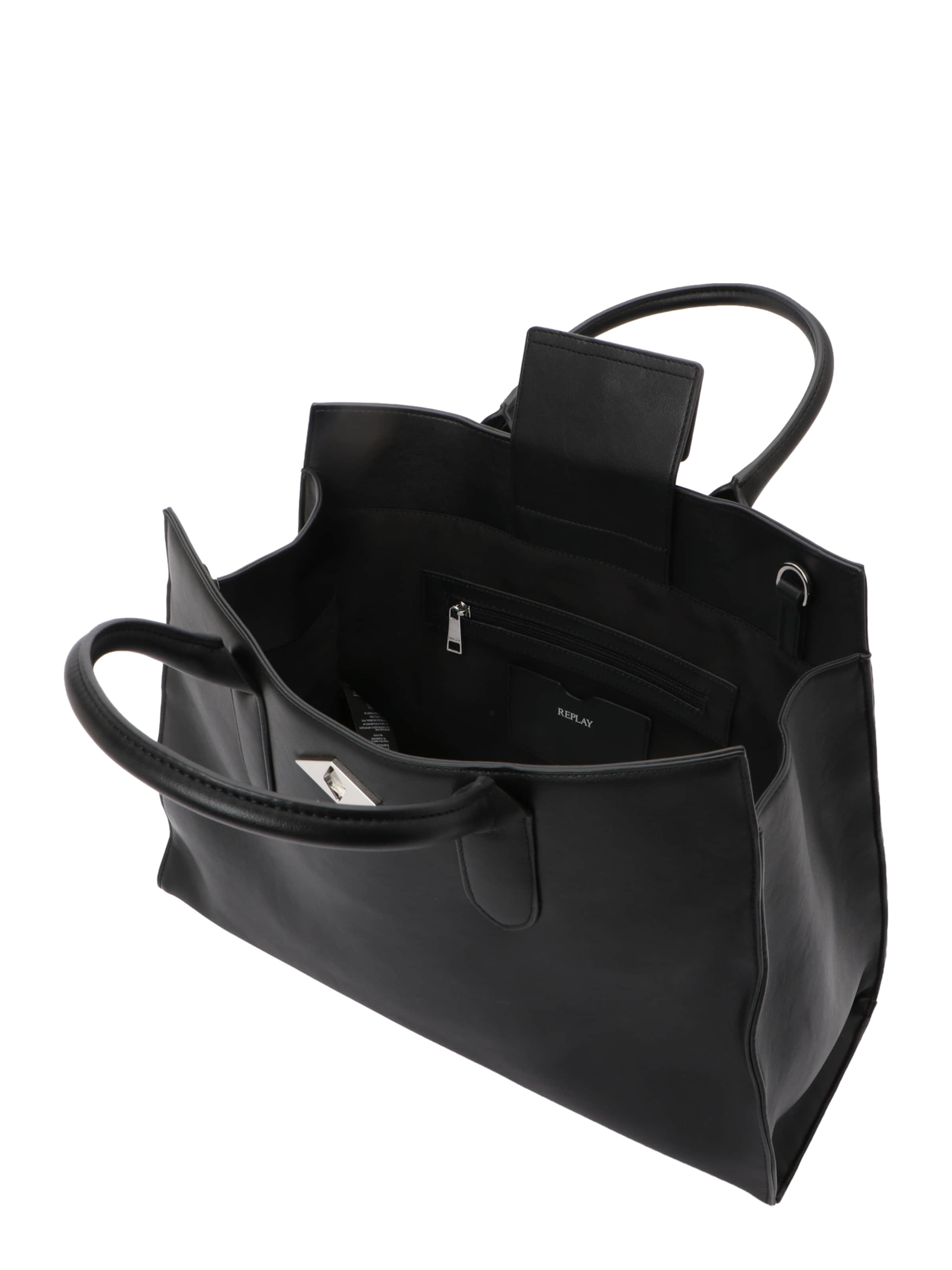 REPLAY Nákupní taška – černá