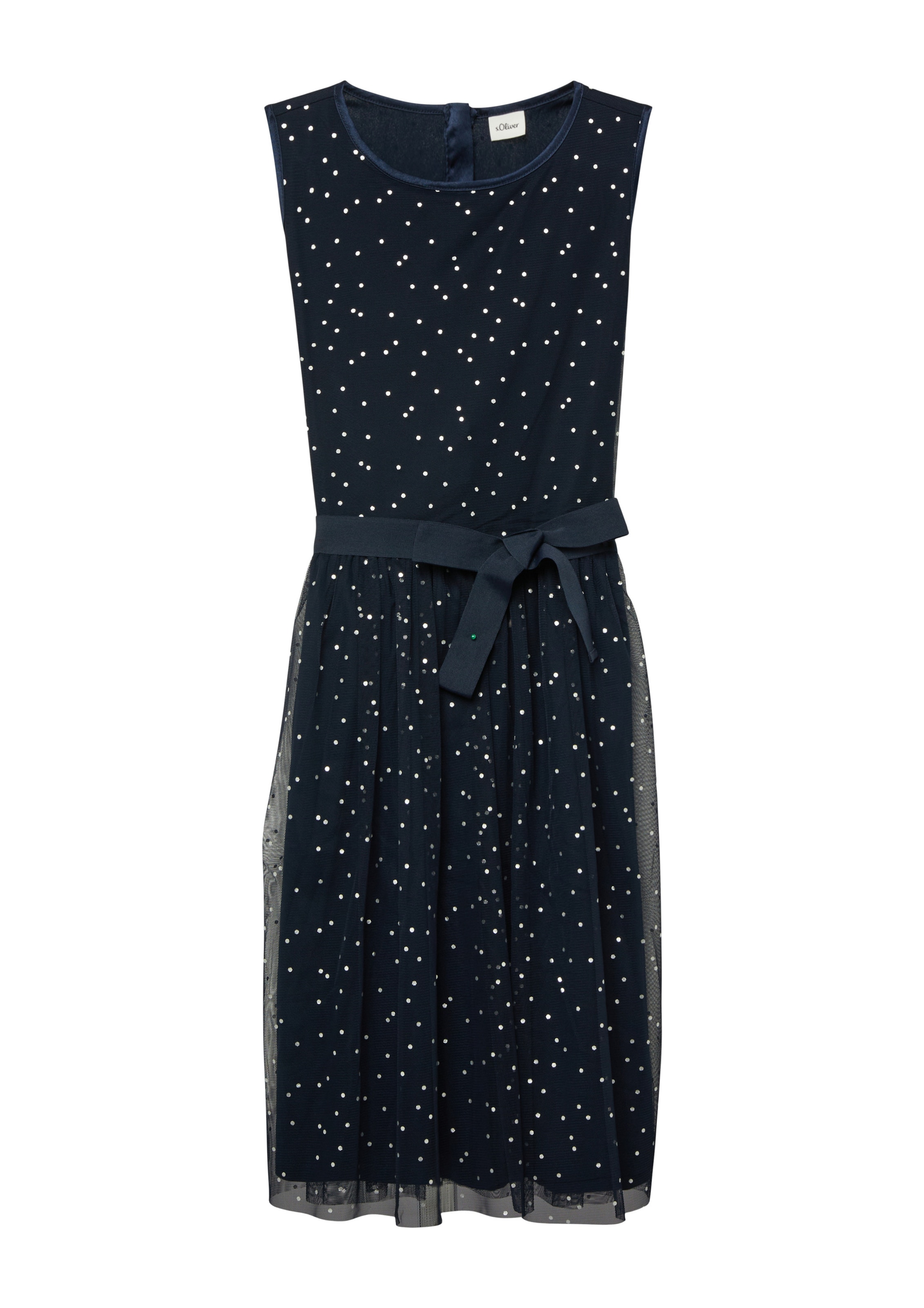 s.Oliver Kleid in Blau: Vorderseite