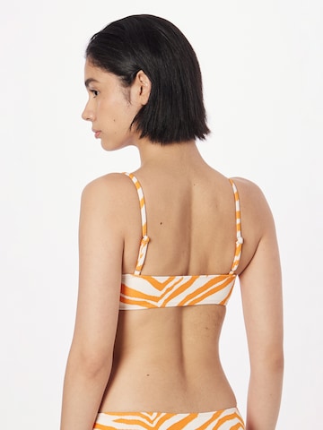 BeckSöndergaard Bralette Bikini Top 'Zecora Ezra' in Orange