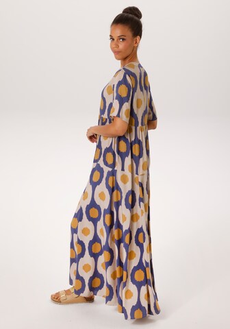 Aniston CASUAL Shirt Dress in Blue