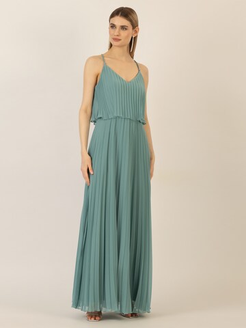 APART Evening Dress in Green: front