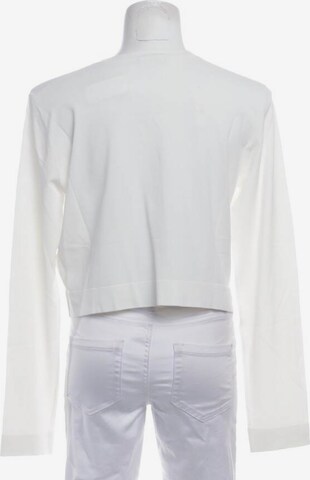 AKRIS Pullover / Strickjacke XL in Weiß