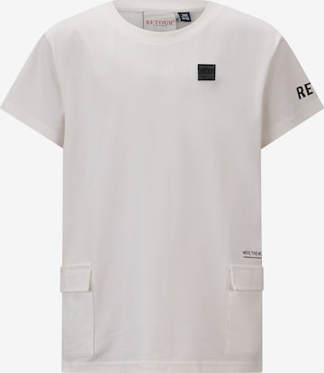 Retour Jeans Футболка 'Delvin' в Белый: спереди