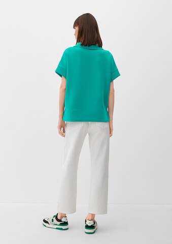 Sweat-shirt s.Oliver en vert