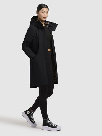 Cappotto di mezza stagione ' YEAL ' di khujo in nero