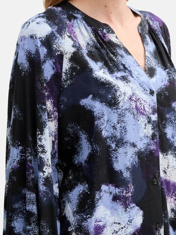 TOM TAILOR Bluse in Blau