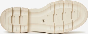 CESARE GASPARI Schnürstiefelette in Beige