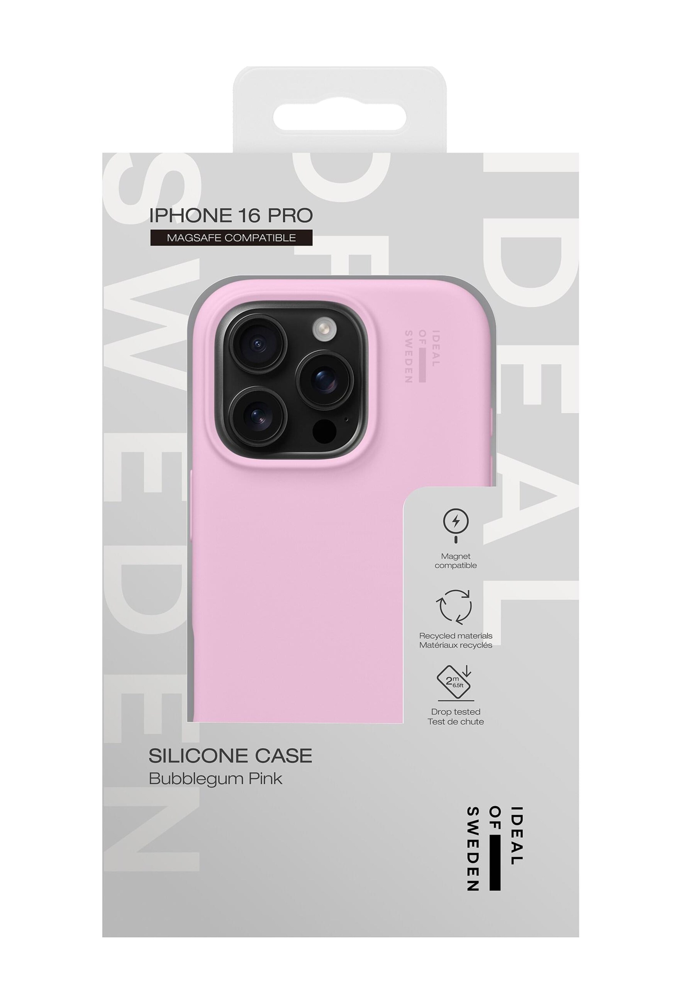 Protection pour Smartphone 'MagSafe iPhone 16 Pro' iDeal of Sweden en rose