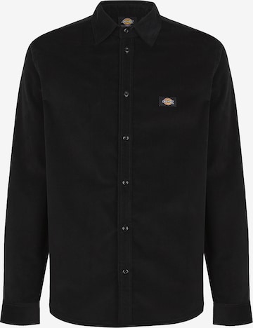 DICKIES Regular fit Button Up Shirt 'Wilson' in Black: front