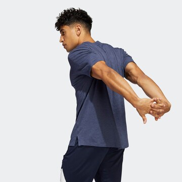 ADIDAS SPORTSWEAR Skinny Performance Shirt in Blue
