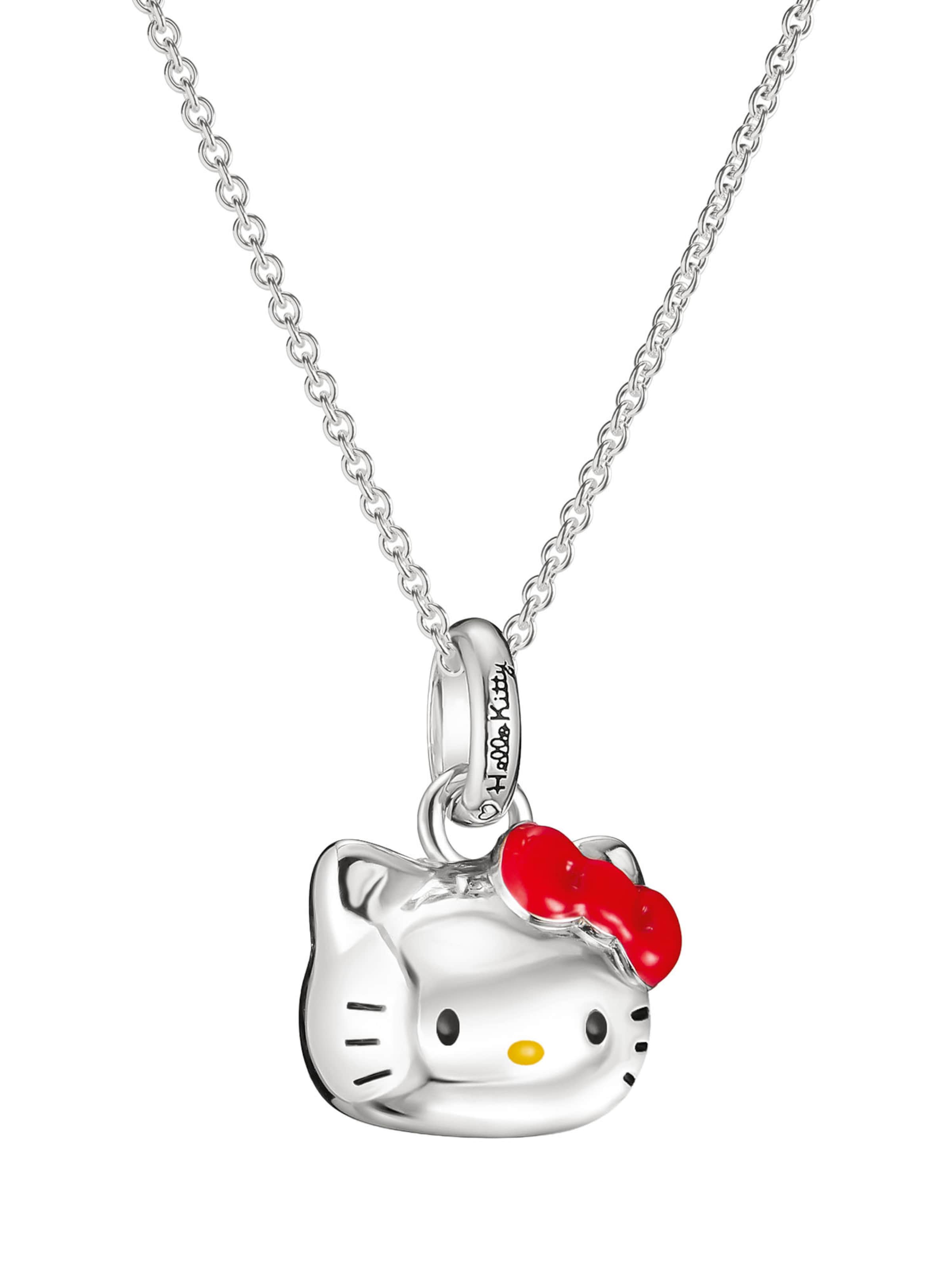 Thomas Sabo Necklace in 45 in Red / Silver, Item view