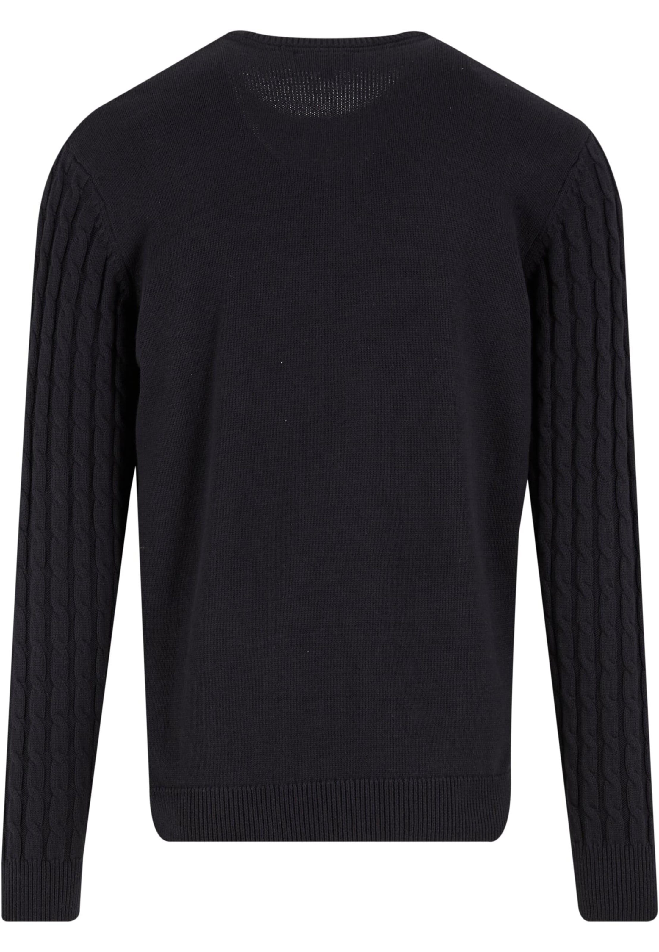 INDICODE JEANS Svetr 'Trevin' – černá